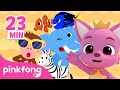 [ALL] Pinkfong bertemu teman binatang! | Kumpulan Lagu Hewan | Lagu Anak | Pinkfong & Baby Shark