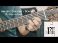 Imagine Dragons - Demons guitar cover/guitar (lesson/tutorial) w Chords