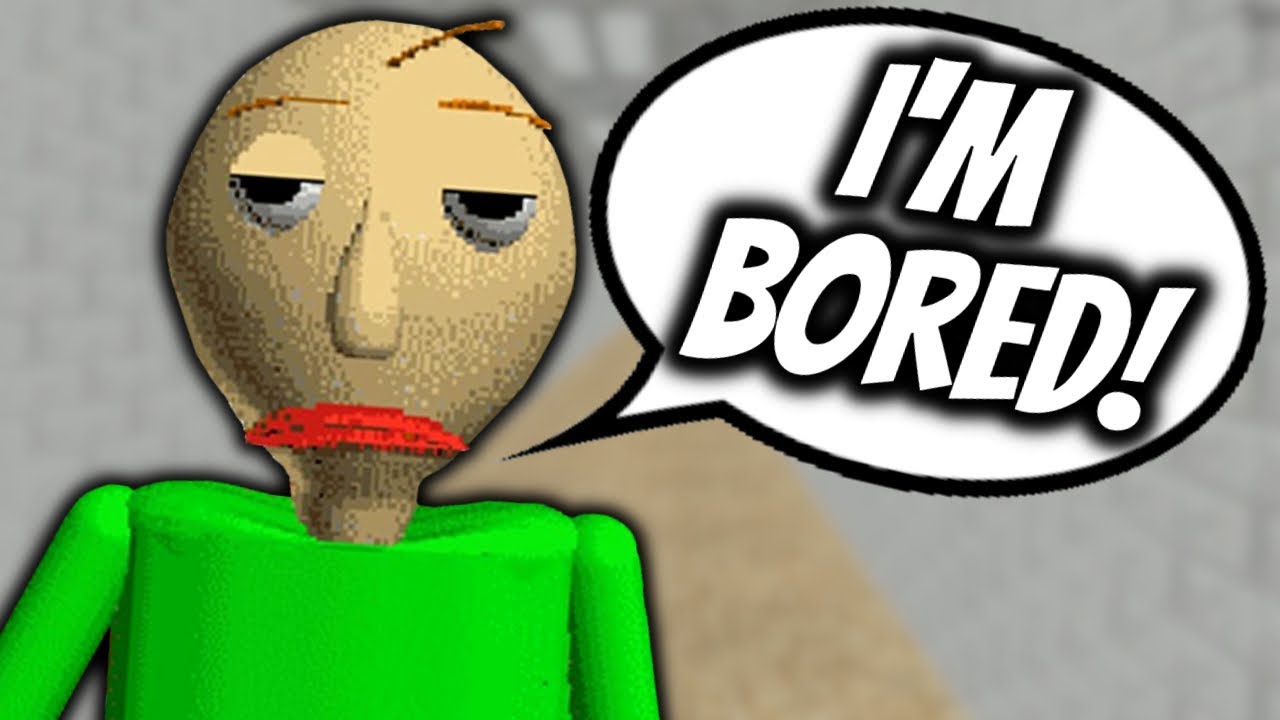 Baldi Is Bored Baldi S Basics Mod Youtube