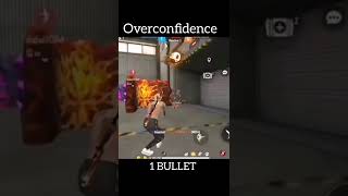 OVERCONFIDENCE IN LONE WOLF 1 BULLET CHALLENGE #shorts #free #viral