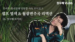 [한글자막] 드라마 리액션에 노래도 부르고 이것저것 다 하는 정우혜 VLOG