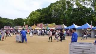 タイフェスティバル2013大阪、大阪城公園360度！ Thai Festival 2013 Osaka castle park