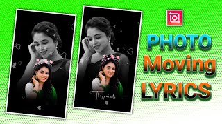 Inshot New Lyrics Video Editing Telugu | Inshot App Lyrics Video Editing | Photo Moving Lyrics