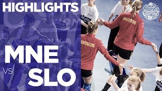 Montenegro vs Slovenia | Highlights | Women's EHF EURO 2018