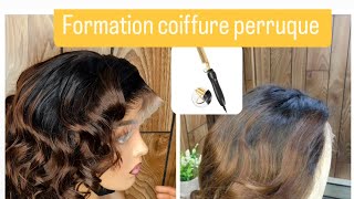 Formation perruque #peignechauffant COMMENT UTILISER UN PEIGNE CHAUFFANT? #tutorialperruque #wigs