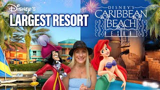 Disney's Caribbean Beach Resort  | Disney World's LARGEST Resort | 2023 Full Tour | Orlando, Florida