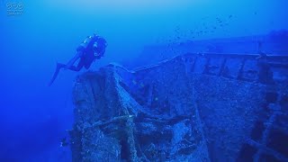 Sunken Ship Emmons Destroyer 沈没船　エモンズ駆逐艦  okinawa 沖縄