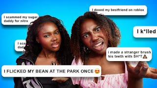 EXPOSING YOUR DISTURBING CONFESSIONS…*mom i'm scared*