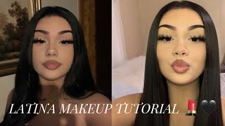 Latina makeup Tutorial💄🖤