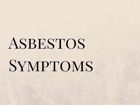 Asbestos Symptoms: Have You Been Exposed to Asbestos? Asbestos Symptoms: Have You Been Exposed to Asbestos?