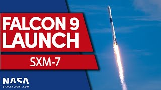 SpaceX Launches SXM-7 Mission on Falcon 9
