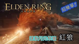 ELDEN RING 艾爾登法環 月光祭壇 紅狼