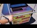 CARRITO PARA HOT DOGS, HAMBURGUESAS Y PAPAS FRITAS | MODELO: HD01 | GRUPO HALLEY