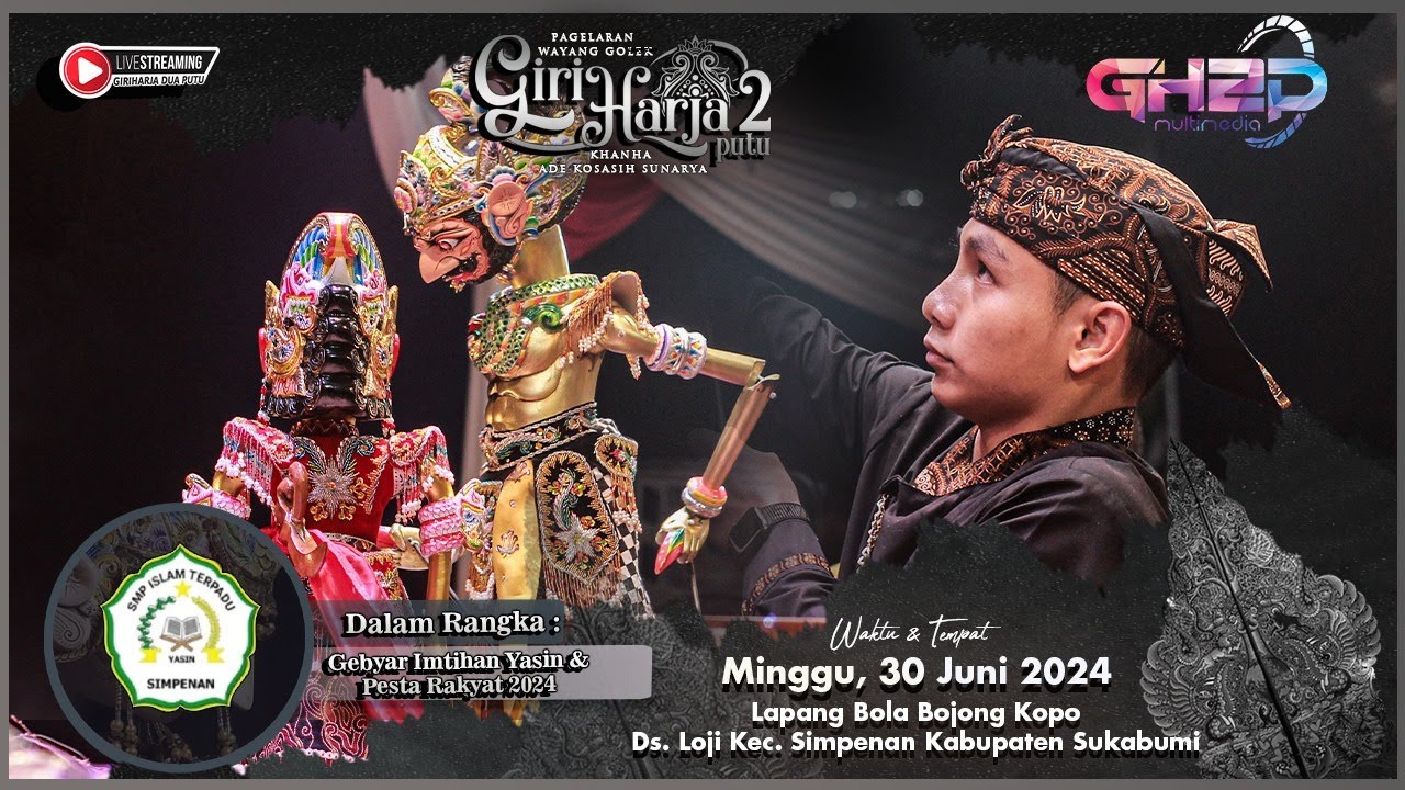 (Live. SUKABUMI 30 Juni 2024) Pagelaran Wayang Golek Giriharja 2 Putu ...