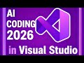 AI Coding in Visual Studio 2026 🤖 | Set Up GitHub Copilot (Step-by-Step)