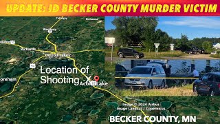 Update Becker County Mn Murder Victim Suspect Identified