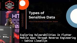 #HITB2024BKK #COMMSEC D2: Exploring Vulnerabilities in Flutter Mobile Apps