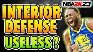 NBA 2K23 Best Build: INTERIOR DEFENSE. Everything you need to know