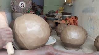 2 படி பானை தட்டுதல் | Part 2 | 2 kilograms Pot making in Tamil | Pottery making