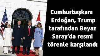 President Erdogan arrives at White House for meetings with Trump