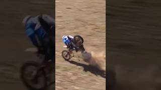 Motorcycle Splits in HALF at Dakar Rally