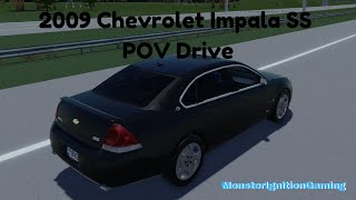 2009 Chevrolet Impala SS POV Drive (Central Kansas Roleplay Roblox)