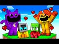 Having a SMILING CRITTERS FAMILY in Minecraft!