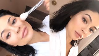 Kylie Jenner | Today's Makeup Using KKW Beauty Mrs. West Collection | Blush and Highlighter