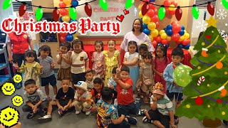 Zayne's 1st Christmas Party | Aaliyah Chloe TV