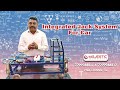 DR MOHAMED ABBAS S | INTEGRATED JACKING SYSTEM | MAJESTIC TECHNOLOGIES