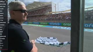 Checkered flag US F1 GP - Full video