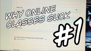why online classes suck #1
