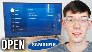 How To Open Settings On Samsung Smart TV - Step By Step