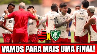 TIME PREPARADO PARA A GRANDE DECISÃO! | América-MG x Flamengo Campeonato Brasileiro - ARRASCAETA...