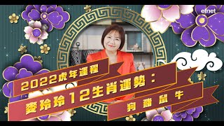 麥玲玲2022虎年運程｜12生肖運勢大公開（三）： 肖鼠易受傷！肖牛行桃花運？邊個生肖感情原地踏步？邊個易有金錢瓜葛？