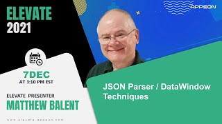 JSON Parser / DataWindow Techniques