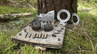 Finding a REAL WW2 Treasure - Super Rare Enigma Parts [WW2 Metal Detecting]