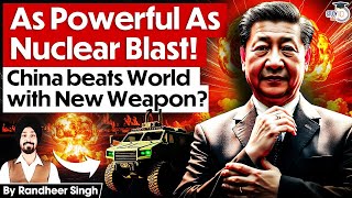 China's New Electromagnetic Pulse Weapon Capable Of Nuclear Explosion | EMP Weapons Explained