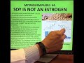 soy is not an estrogen