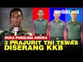 Kesedihan Panglima Andika Perkasa saat 3 Prajurit TNI Tewas Diserang KKB