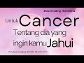 perubahan dirimu terlalu cepat menurutnya #cancer #marianalotarotindonesia #tarotindonesia #tarot