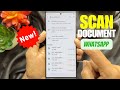 How to Scan Documents in WhatsApp (Android)