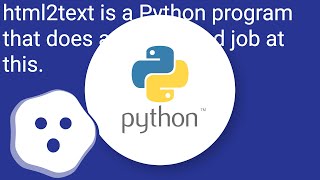Extracting text from HTML file using Python