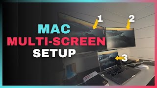 How to Set Up Dual Monitors on Mac [My Set Up]