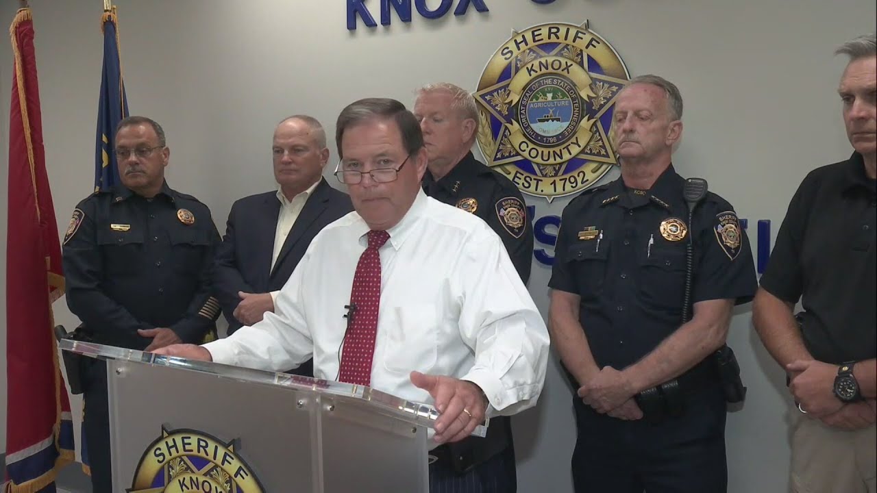 Knox County Sheriff Tom Spangler Announces Death Of Deputy Tucker ...