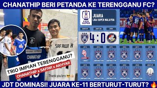 CHANATHIP BERI 'HINT' SERTAI TFC MUSIM HADAPAN? | JDT SATU LANGKAH LAGI SEBELUM SAH BERGELAR JUARA!