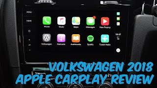 Volkswagen 2018 Apple CarPlay FULL Review - Discover Pro Navigation