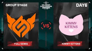 FS vs KK VCT Challengers SEA : Split 1 | Group Stage DAY 6