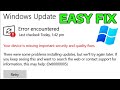 How To Fix Windows Update Error 0x80080005