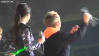 [fancam] 111231 MBC Gayo Daejun - Leeteuk, Shindong, Eunhyuk \u0026 Sora dancing